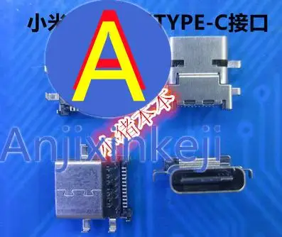 

10pcs 100% orginal new Suitable for Xiaomi air161301-CN 161301-01 161301-EA head TYPE-C power interface D141