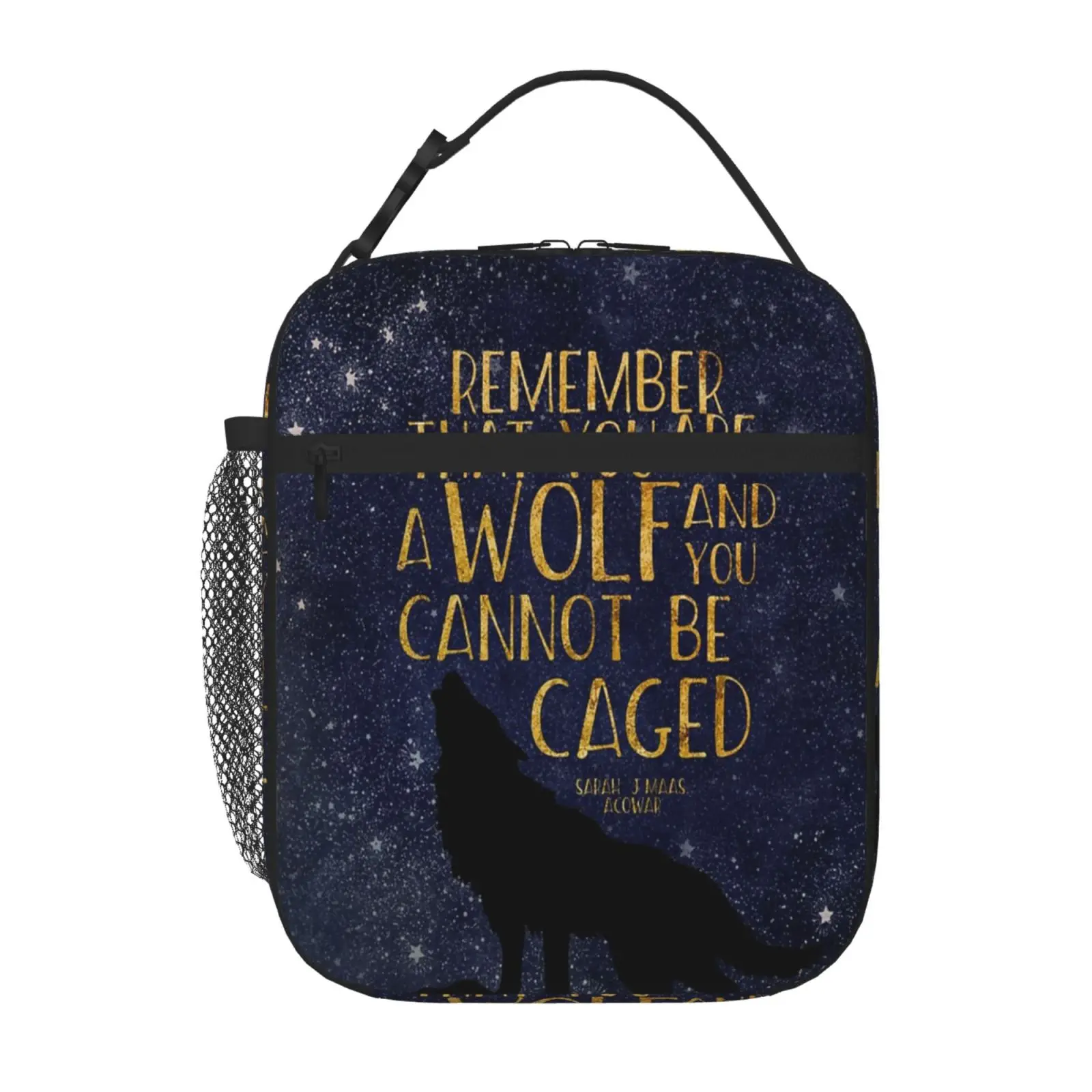 

Remember That You Are A Wolf And You Cannot Be Caged Thermo Container Thermal Bag Lunchbox