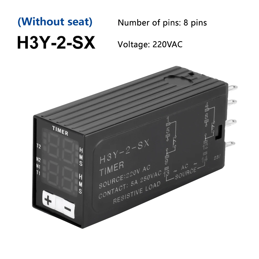 

Реле задержки Gaqqee с дисплеем