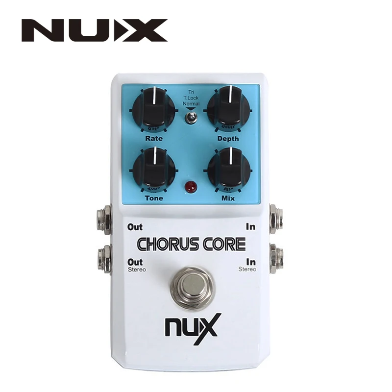 

NUX Chorus Core Guitar Effects Pedal Aluminum Alloy Housing True Bypass