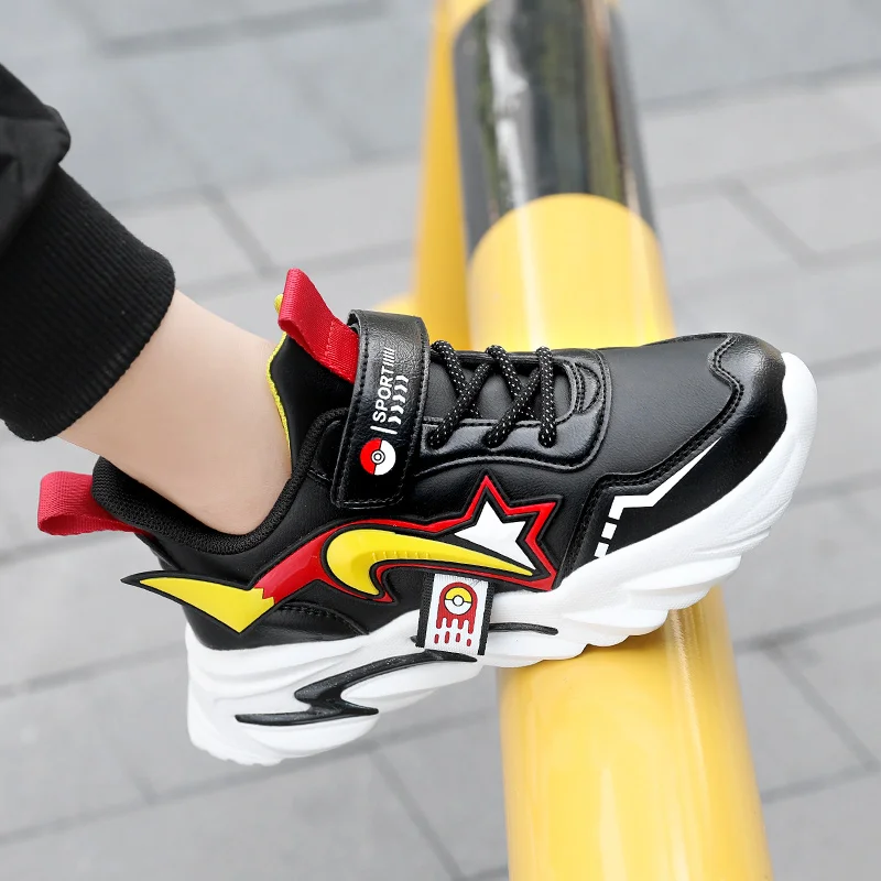 Brand Children Cartoon Sport Tennis Shoes Fashion Anime Boy Girl Sneakers Student Casual Running Shoes Breathable Lightweight