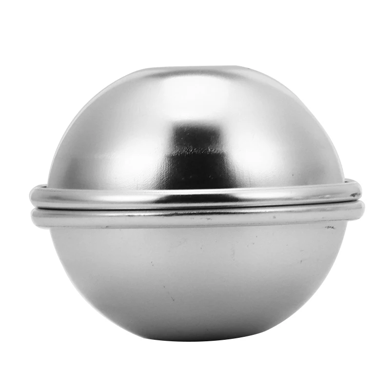 6 шт. форма для сферы мыла алюминиевая шариков ванной несколько размеров круглая