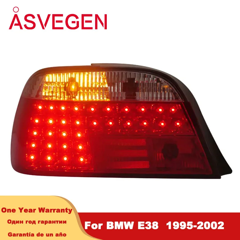 

LED Tail Lights For BMW E38 Taillight 1995-2002 Car Accessories DRL Dynamic Turn Signal Lamps Fog Brake Reversing
