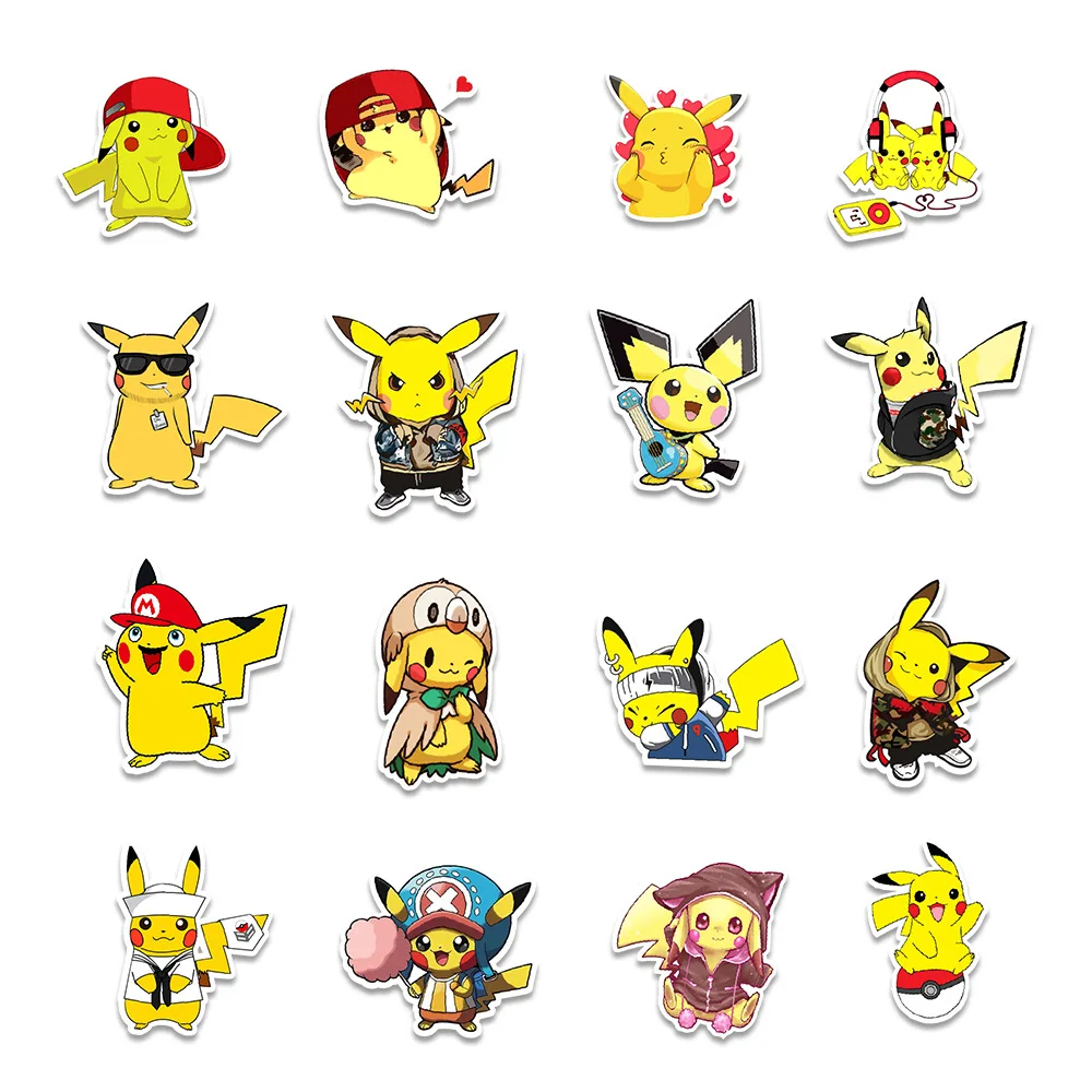 Рисунок 4 - Стикеры Kawaii Pikachu Pokemon аниме