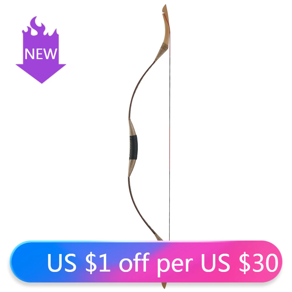 

Profession 51'' Archery Recurve one-piece Bow 30-55LBS Wooden Laminated Fiberglass Bow Outdoor hunting and Shooting bow