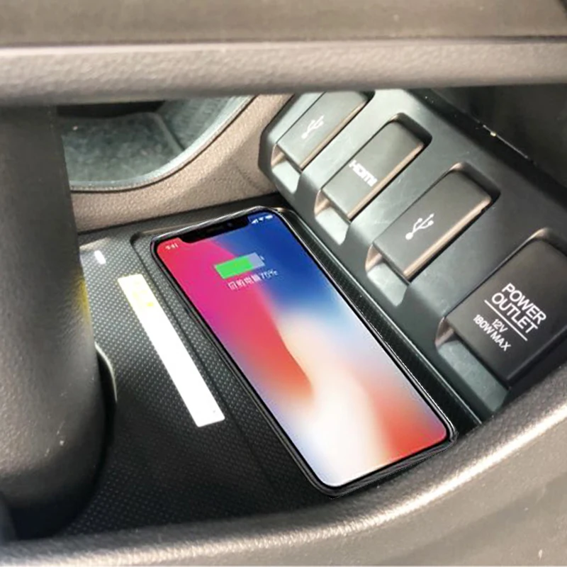 Автомобильный держатель для быстрой беспроводной зарядки Honda HRV XRV Zevel HR-V 2015 2016 2017