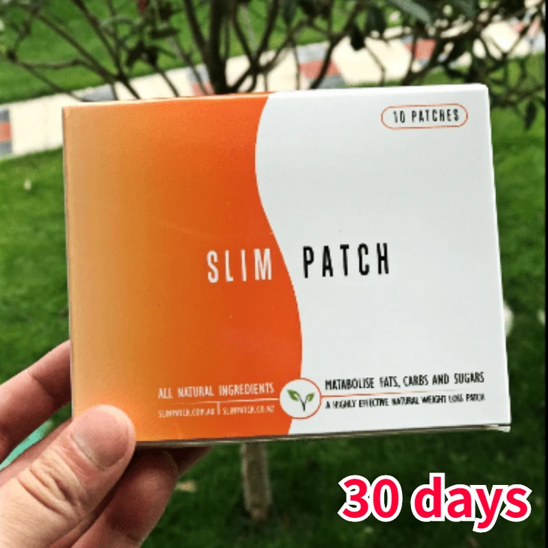 

30 days Extra Strong slim Patches Fat Burner Slimming Patch Belly cellulite Weight Loss for Men Women Navel Sticker Body Shaping