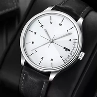 top brand luxury watch for men leather quartz wristwatches mens watches casual sports wrist watch montre homme