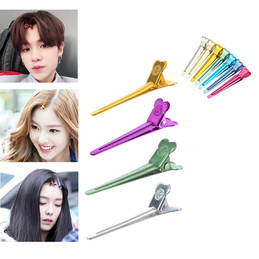 

20Pcs Professional Makeup Clip Salon Hairdressing No Bend Hair Clips Metal Curl Hairclip Fixed No Crease Hair Pin Styling Tools