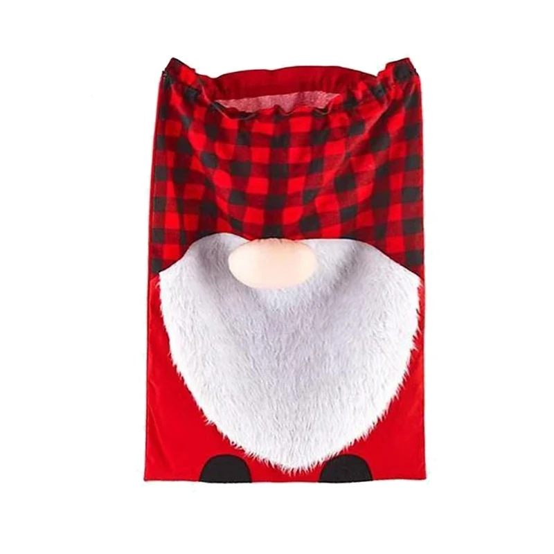 

Oversized Santa Fruit Bag Perfect for Kindergarten Gifts
