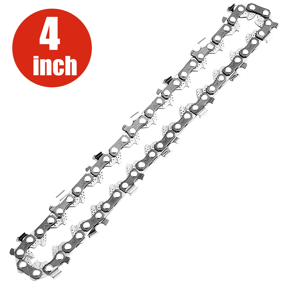 

4 Inch Chain Saw Chain For Mini Cordless Chainsaw One-Hand Electric Cutter For Fruit Tree Pruning Logging Garden Maintenance