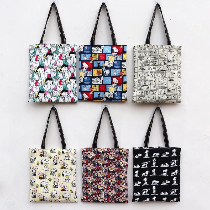 

Kawaii Sanrio Snoopy Women's Bags Shoulder Bags Eco Shopping Bags Large Capacity Tarp Bags Crossbody Bag Tote Bag Toys for Girls