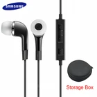 Наушники Samsung EHS64, проводные наушники-вкладыши 3,5 мм, цвет черный, белый, с микрофоном, динамик для Galaxy, Xiaomi, Huawei, гарнитура