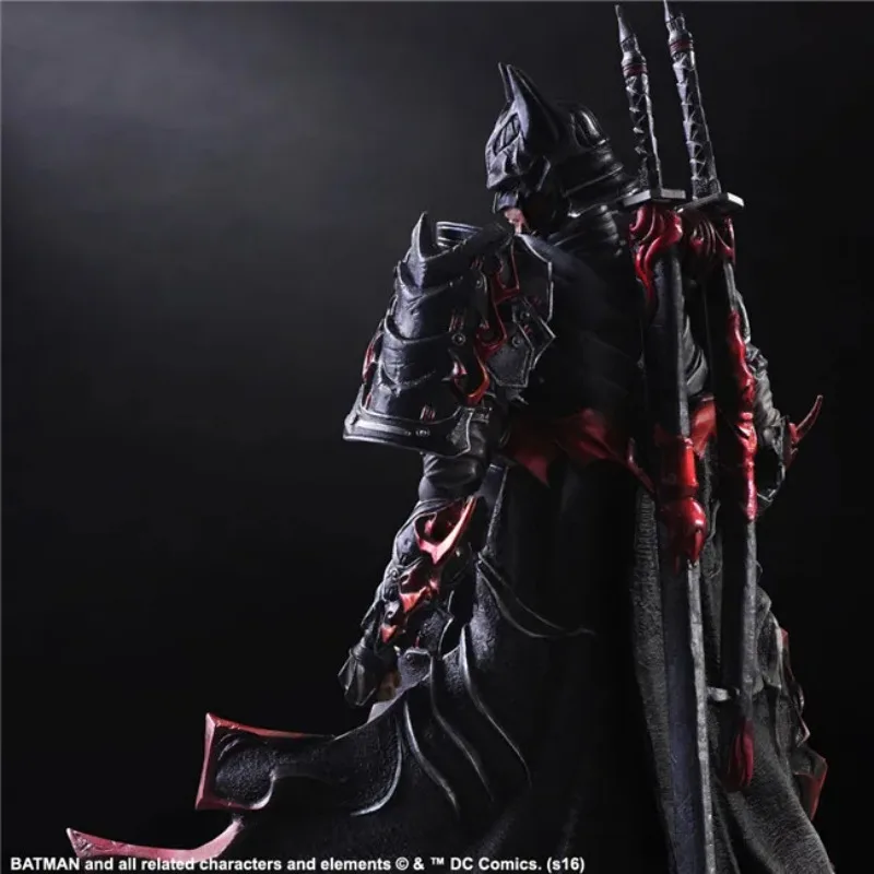 Фото Специальное предложение 2017: Коллекционная фигурка Play Arts BUSHIDO BATMAN 27 см для фанатов DC Comics и любителей Бэтмена №5