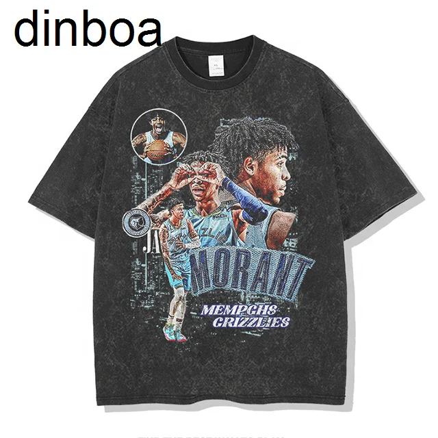 

Производители Dinboa, выцветшие графические винтажные стираемые футболки, черная стираемая Футболка с принтом для мужчин, футболка большого размера