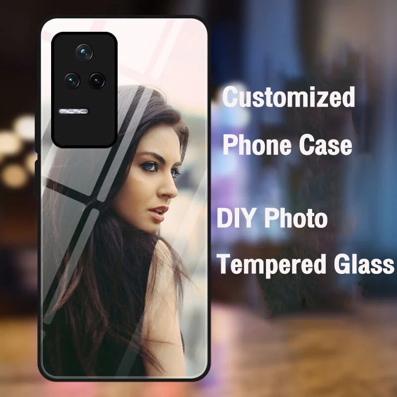 

Custom DIY Photo Tempered Glass Case For Oppo Realme 8 6 Pro X XT 8i Cover Reno 10X 4 Lite F17 Pro A93 A9 A5 2020 A91 A11 A11X