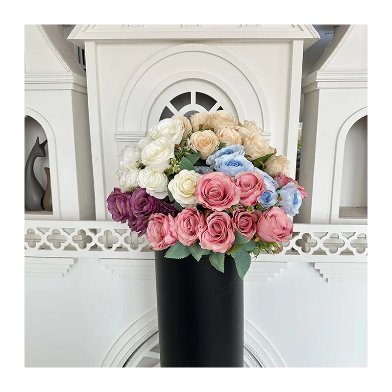 MeiYan 9 головок Dess Rose выдающиеся Новые поступления Пользовательский логотип