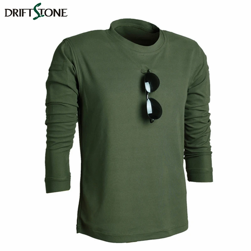 

Men's Army Tactical Hiking T-Shirts Outdoor Training Hunting Climbing Long Sleeve T Shirt Men Breathable Sport Clothes T-Shirt