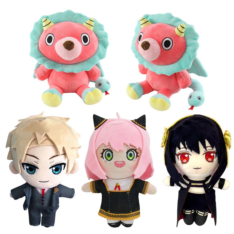 

Милые шпионские Семейные Плюшевые игрушки 20 см, милая мягкая набивная Подушка-подгузник, кукла-подушка для детей на Хэллоуин, день рождения,...