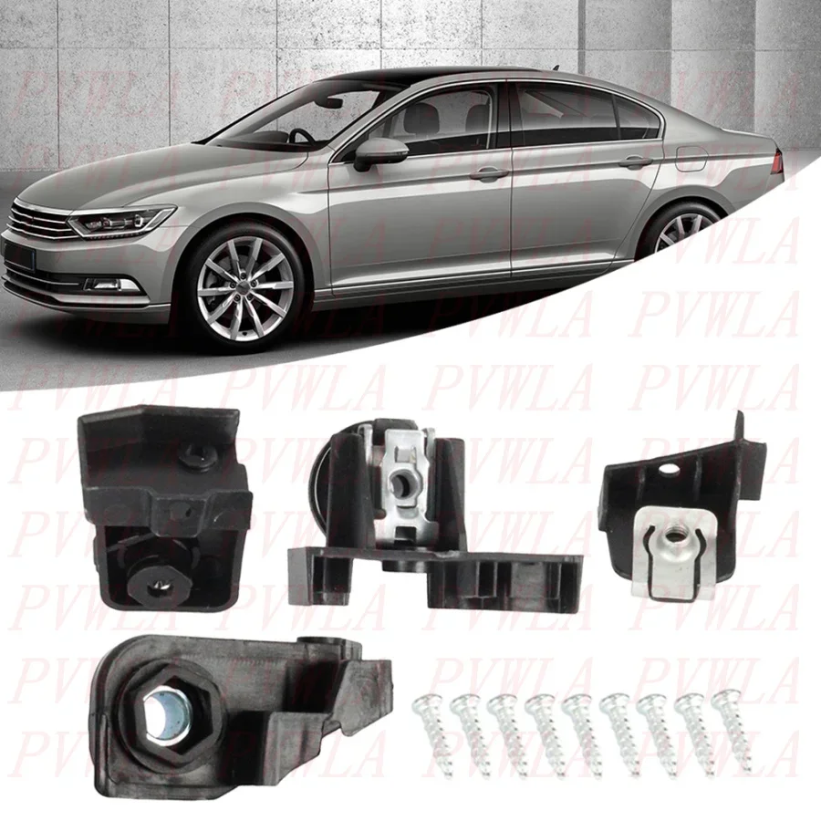 

Для VW Passat B8 Европейская версия 2015 2016 2017 2018 передний бампер автомобиля кронштейн фары ремонтный комплект 3G0998225 3G0998226