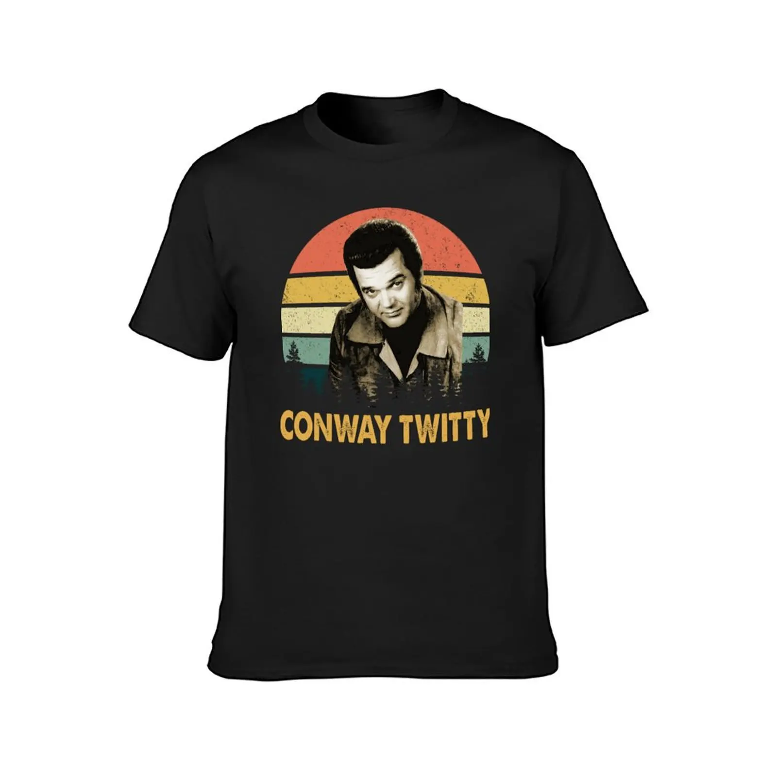 Винтажная Футболка Conway music Twitty корейская модная Эстетическая одежда с