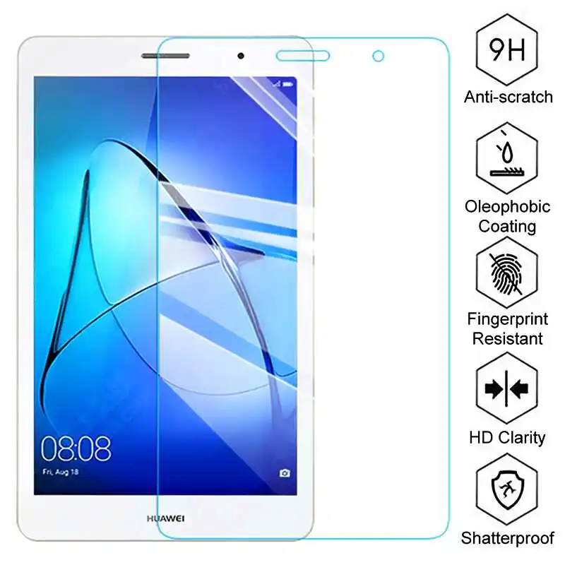 

9H Full Tempered Glass For Huawei MediaPad T3 8 7 Screen Protector
