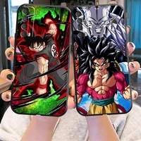 japanese anime dragon ball phone case for huawei p smart z 2019 2021 p20 p20 lite pro p30 lite pro p40 p40 lite 5g black funda