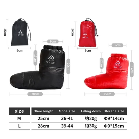 Пуховые пинетки, теплые мягкие ветрозащитные тапочки для сна, зимняя домашняя обувь, женские и мужские пуховые пинетки, теплые носки, сверхлегкие носки для сна