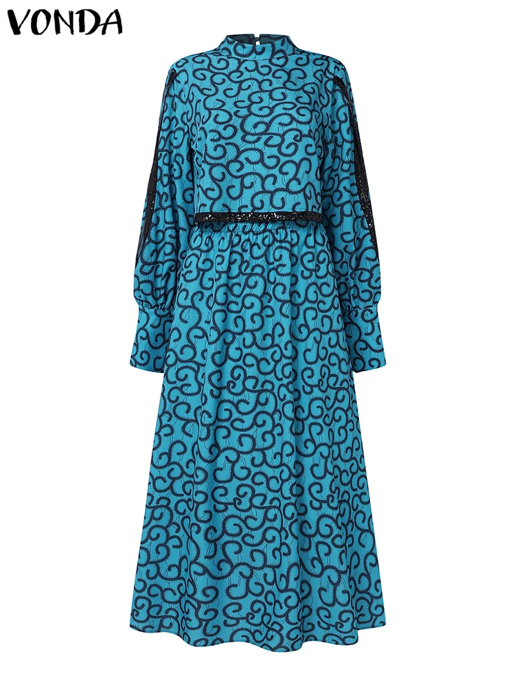 VONDA женские комплекты с принтом 2024 богемные костюмы из двух предметов