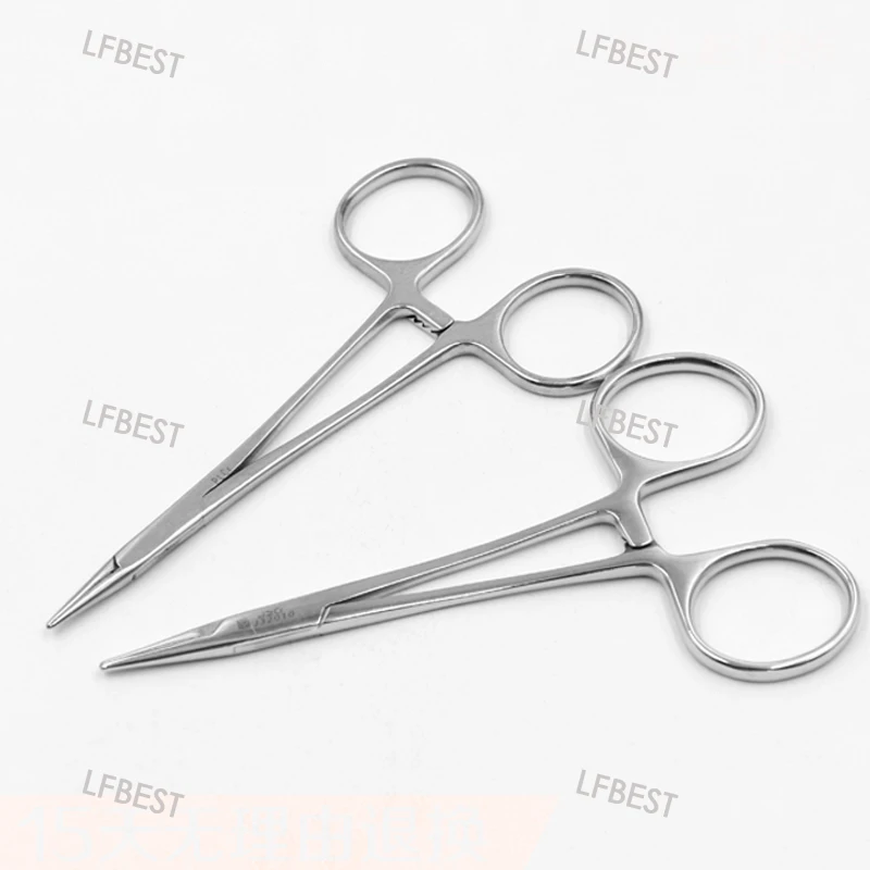 Medical Golden Bell Stainless Steel Needle Holder Double Eyelid Surgery Tool Needle Holder Needle Holder Pullen Needle Holder