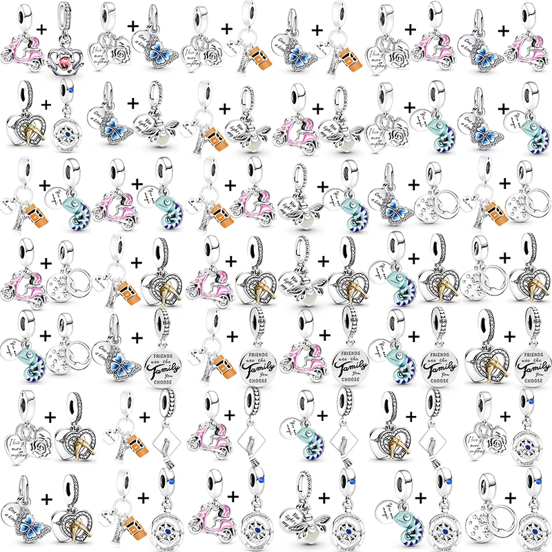 

Подвески для мотоцикла «Светлячок» 2 шт., бусы «сделай сам», браслеты, ожерелья для женщин и мужчин, купите 1, получите 1, 1 в подарок