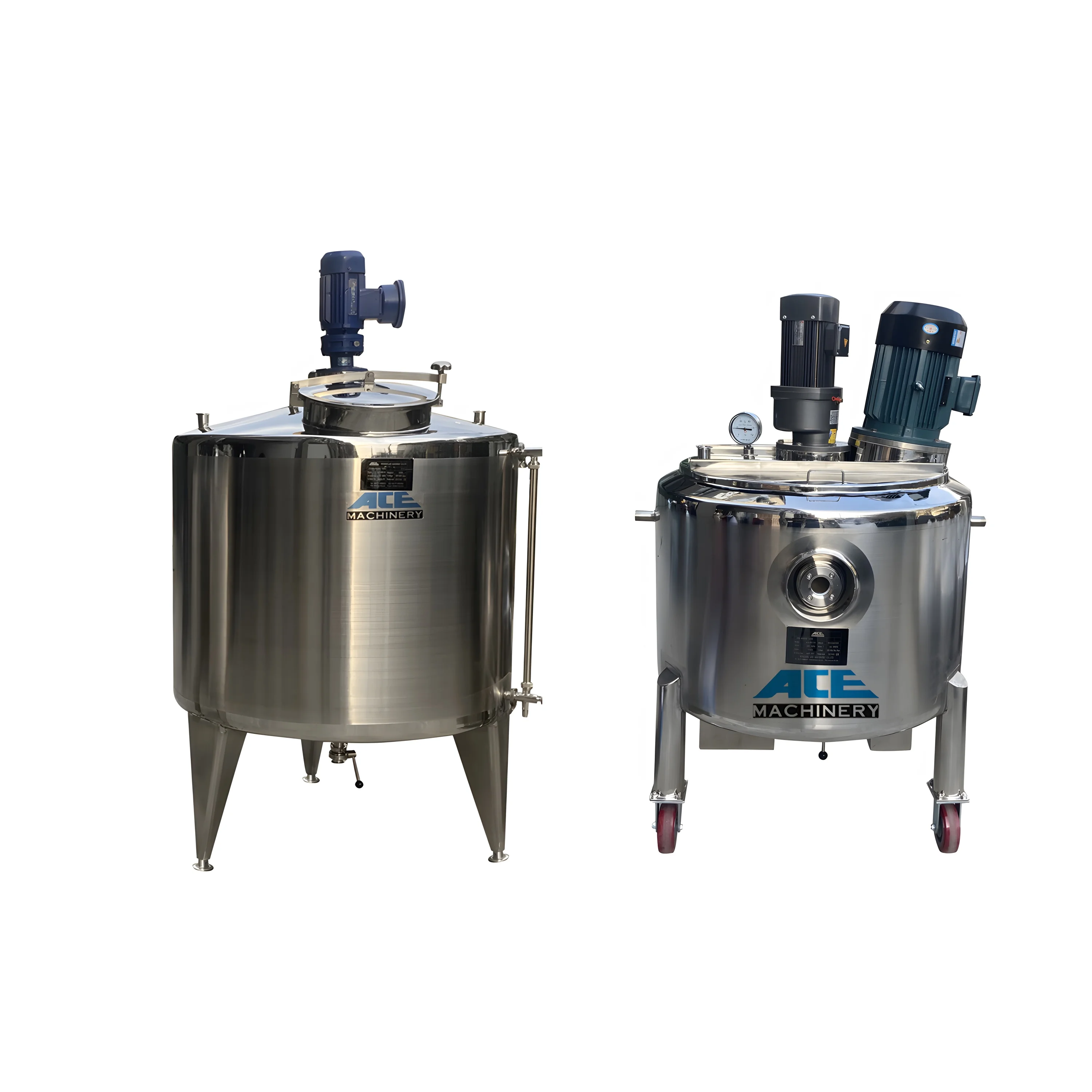 

Stainless Steel Agitator Jacketed Electric Heating Honey Mixing Tank