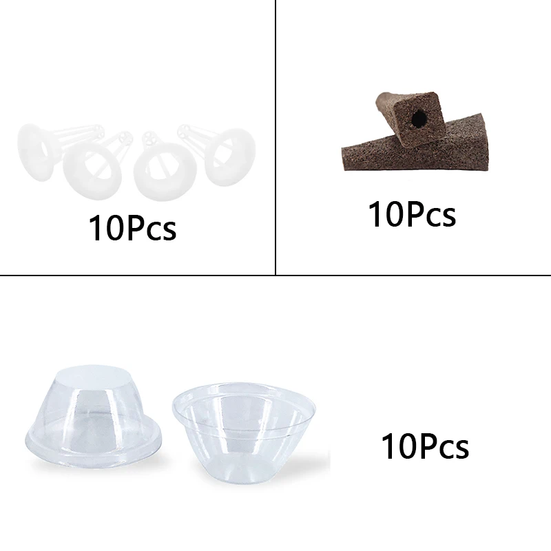 

Пластиковые сетчатые горшки для гидропоники