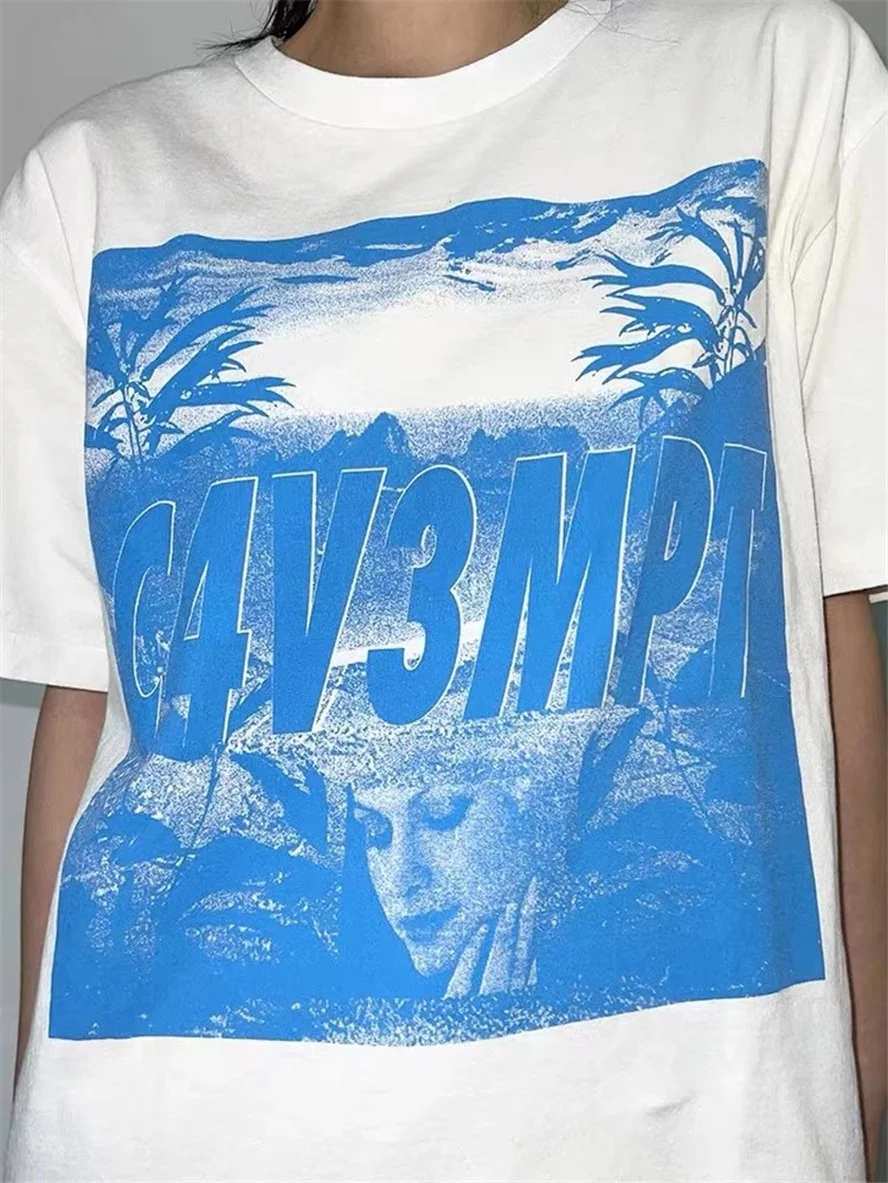 

Cavempt T Shirt Men Women 1:1 High Quality Vintage CAV EMPT C.E T-shirt Oversized Tee Tops