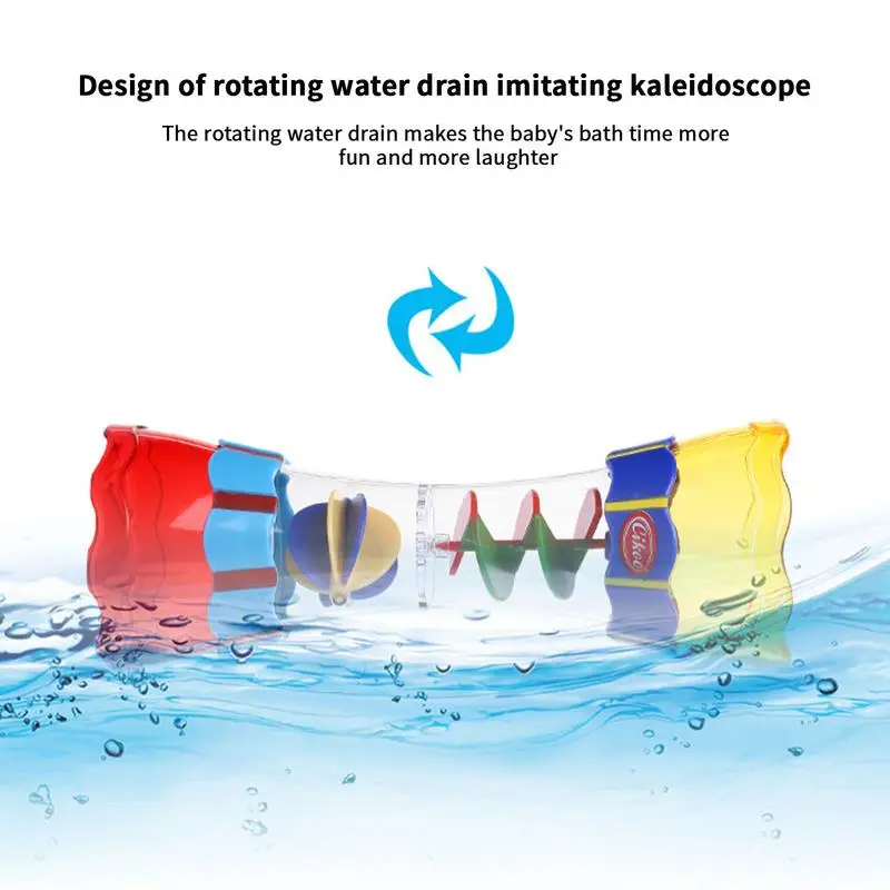 Kids Toy Children Colorful Water Bath Tub Tunes Toys Fun Whirly Wand Cup Baby Shower Bath Toy Bathroom Water Whirly Toy