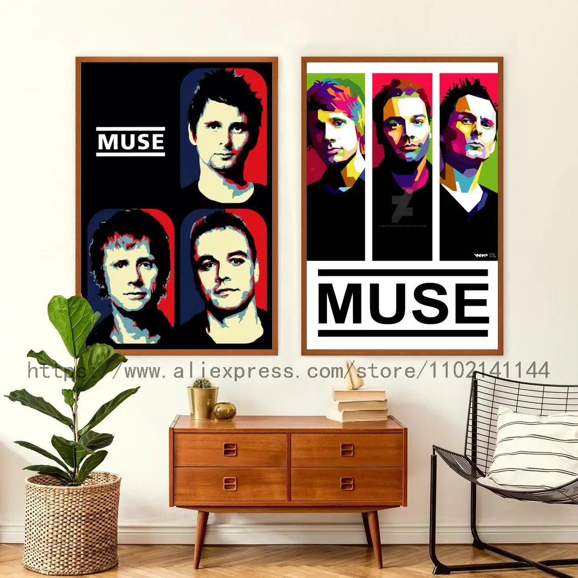 

Matthew Bellamy Band Decoration Art Poster Wall Art Personalized Gift Modern Family bedroom Decor Canvas Posters