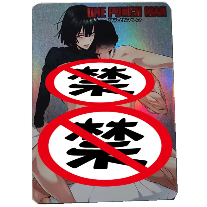 

Anime One Punch Man Dragon Fist Saitama Black Magister ACG DIY Card Girl Sexy Nude Card Toy Hobby Game Gift Collection Card