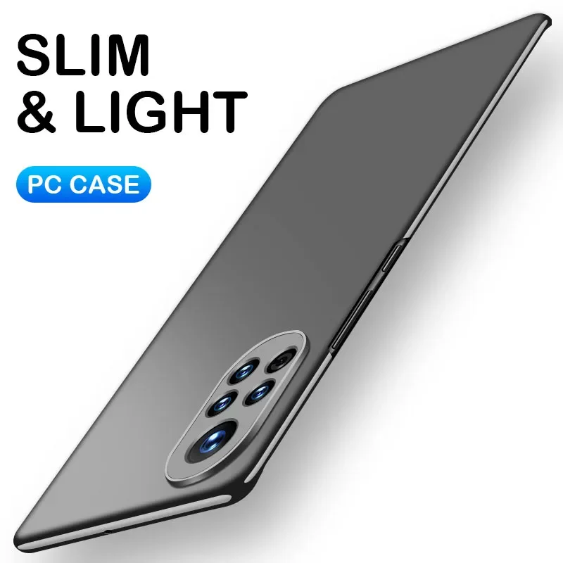 Ультратонкий матовый жесткий чехол для телефона Huawei Honor 50 30 20 Pro 10 Lite 20S 30S Se
