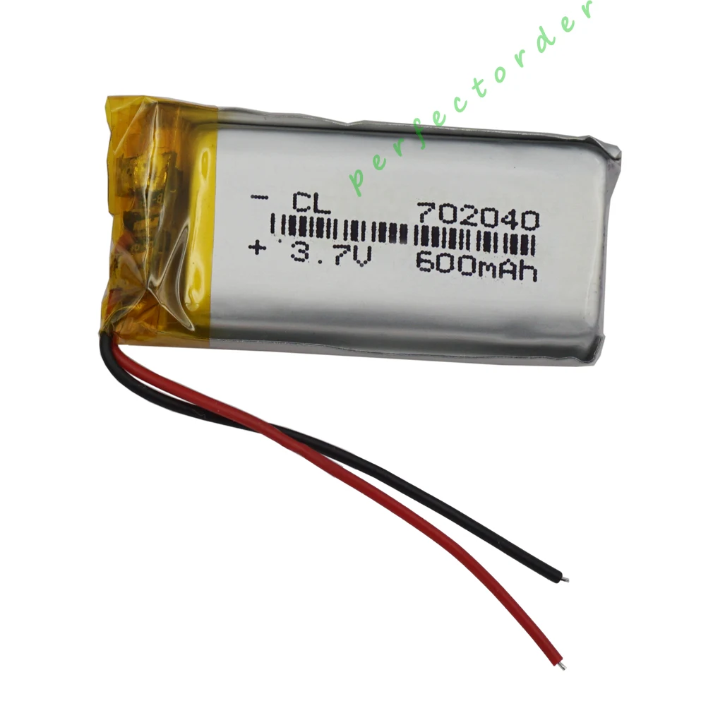 XINJ 3 7 V 600 mAh литий-полимерный аккумулятор 702040 для записи ручка GPS MP3 MP4 Bluetooth динамик