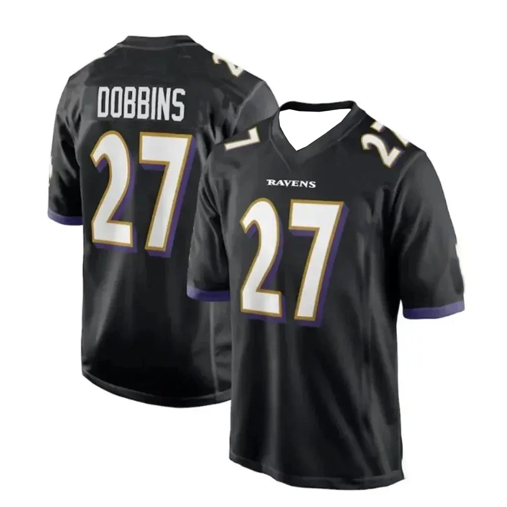 Спортивная форма NFL Baltimore Ravens официальное издание дышащие поглощающие пот