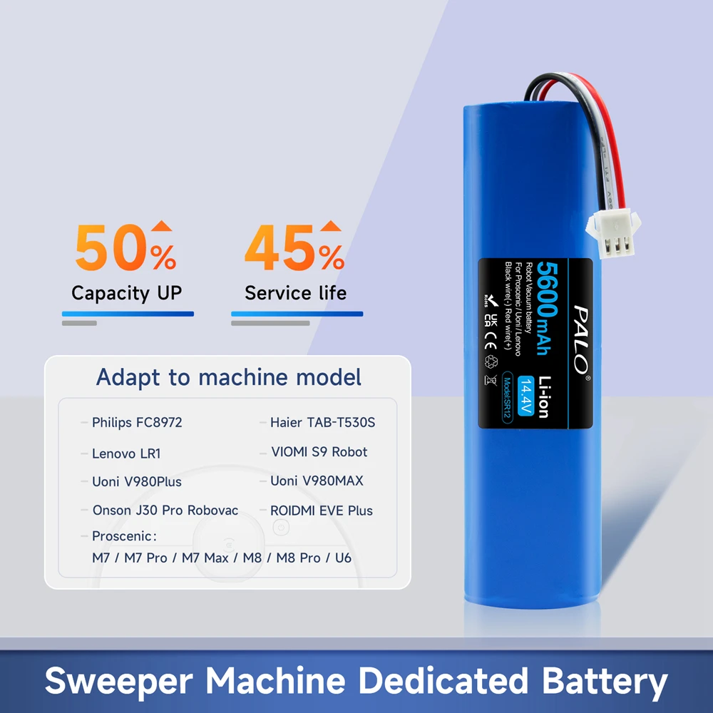 Литий-полимерный аккумулятор PALO 14 4 В 5600 мАч