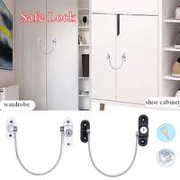 window security cable lock door safety restrictor child room window and door security restrictor with key
