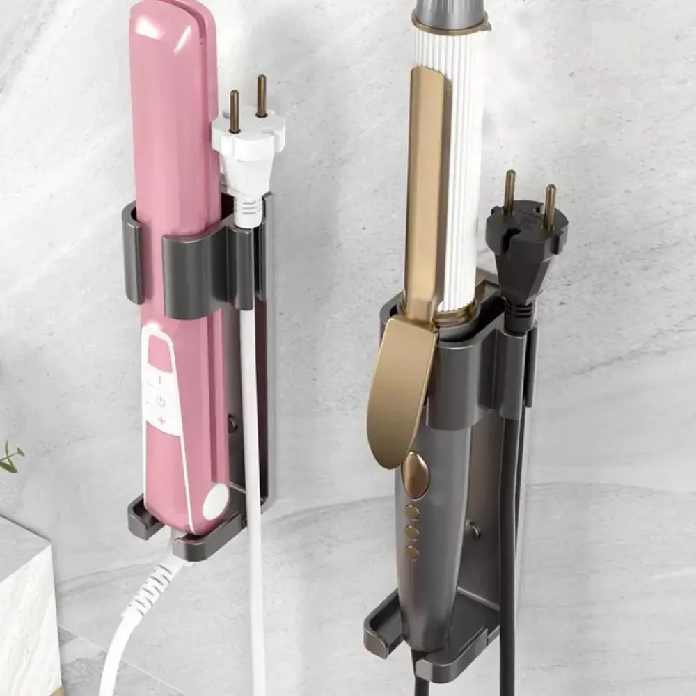 

Save Space Bathroom Accessories Hair Straightener Holder Hair Curler Holder Hair Curling Organizer Hair Curler Bracket