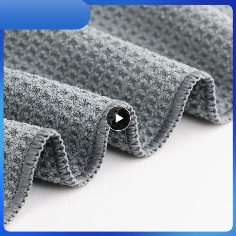 

Bar Cleaning Cloth Kitchen Dining Towel Small Square Absorbent Wipe Tablecloth Anti-grease Barista Milk Tea Shop Kitchen 2021