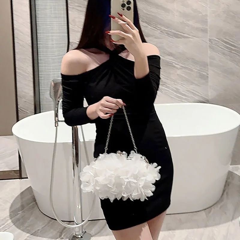 Элегантная вечерняя сумка с цветочным принтом женская дизайнерская свадебная