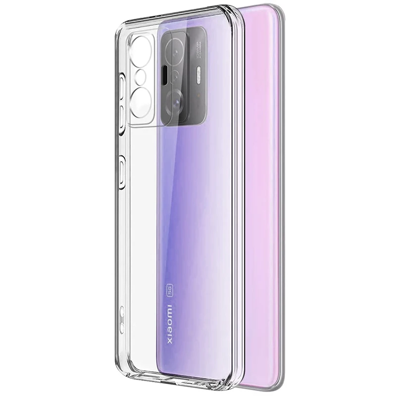 Прозрачный силиконовый чехол для телефона Xiaomi Mi 12 12X 11 11T 11i 11X 10 10T 9 9T 8 Pro Lite 10S