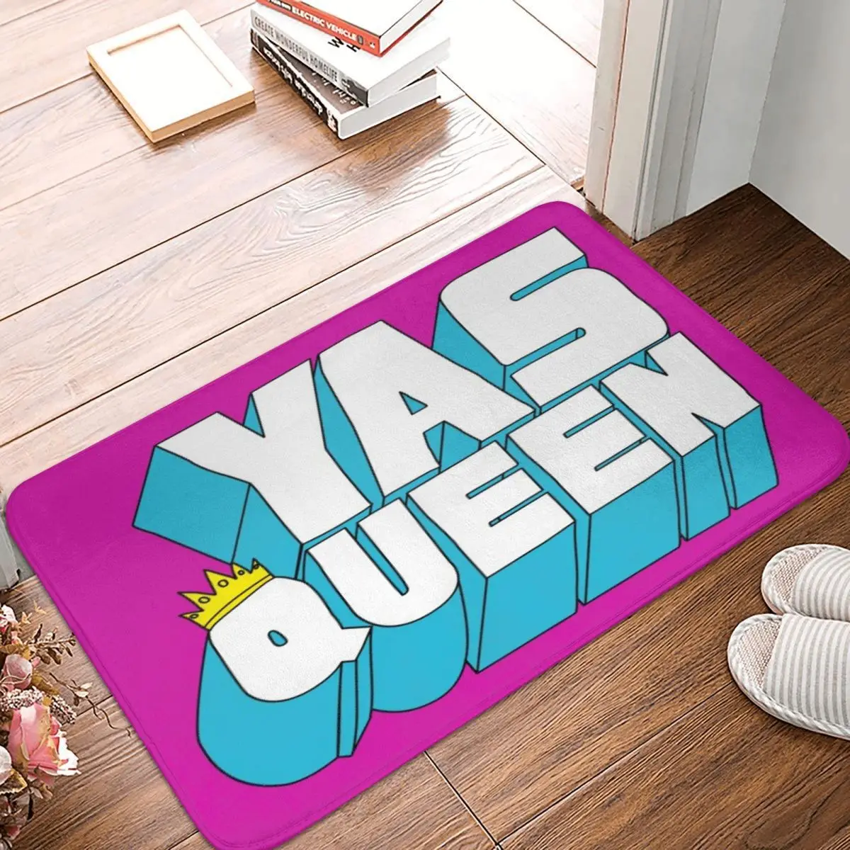 

Коврик Yas Queen 40x60 см, Полиэстеровые напольные коврики, милый стиль, практичный домашний декор