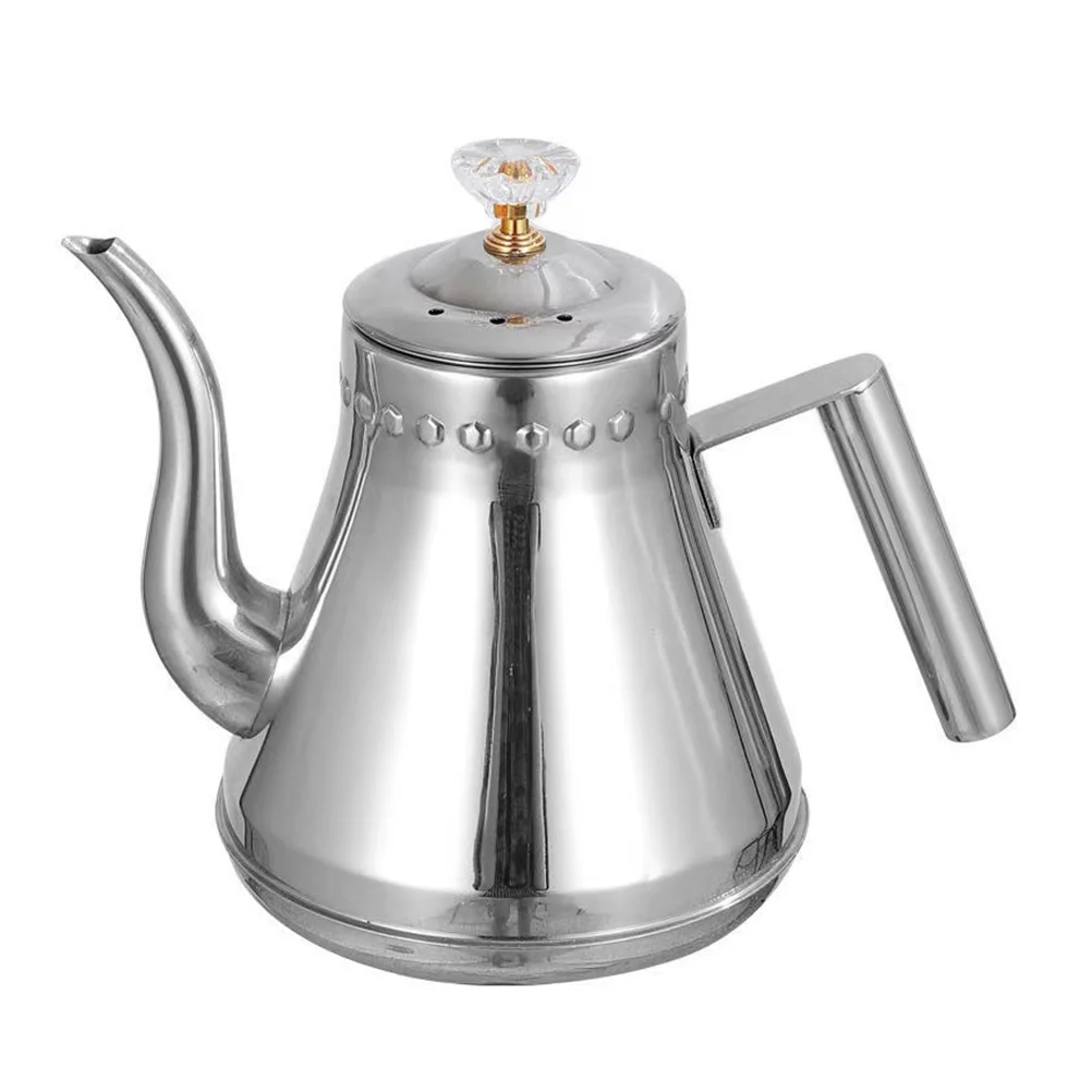 

Kettle Tea Teapot Pot Water Stainless Steelcoffeeboiling Infuserstove Loose Stovetop Over Pour Maker Infusers Gas Whistling Hot