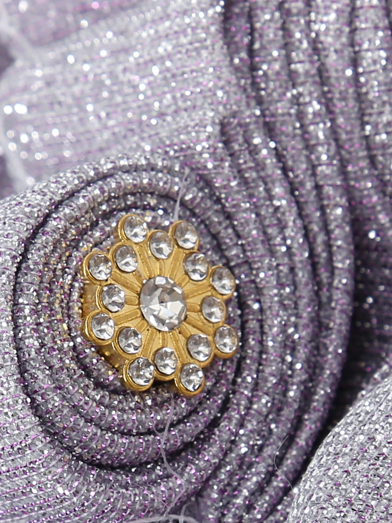 Шляпа Рамадан блестящие цветы тюрбан Модный женский головной Убор