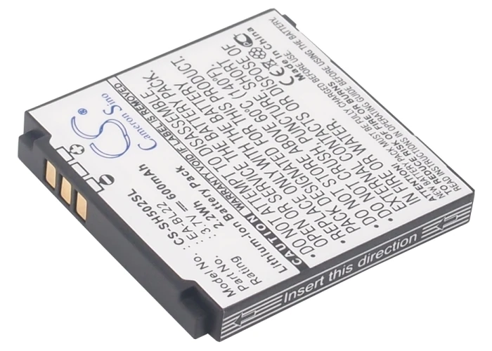 CS 600 мА/ч батарея для Sharp SH5010C SH5018C SH5020C EA-BL22 | Электроника